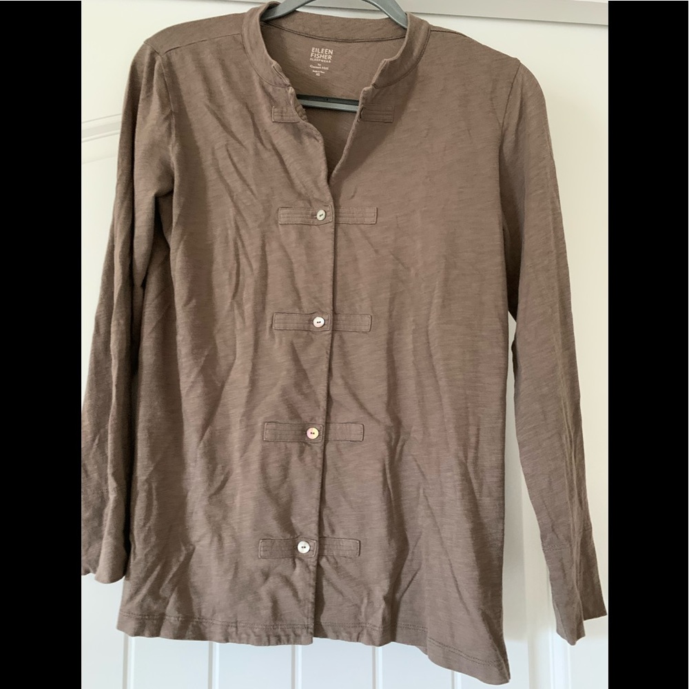 Eileen Fisher sleepwear top.